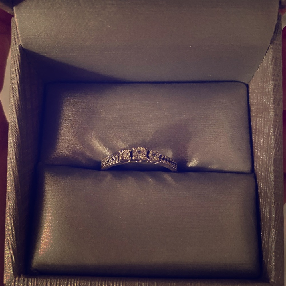 Zales promise ring
